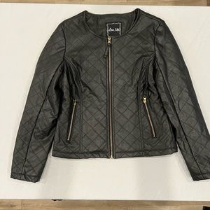 Love Moi Faux Leather Jacket